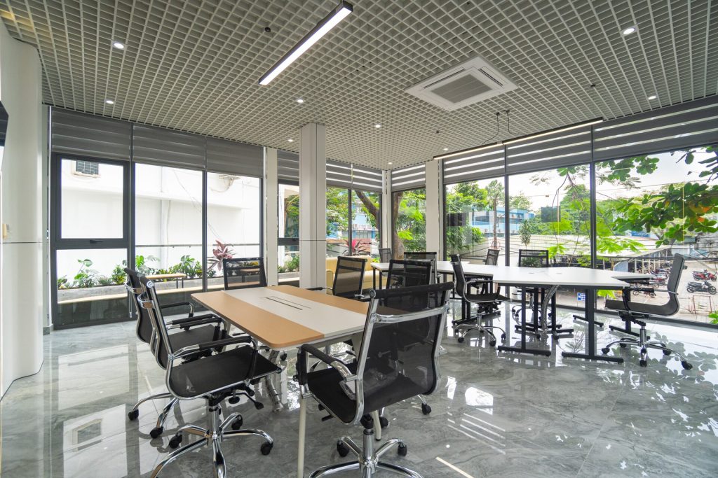Văn phòng Viện Môi trường Trường Đại học Bách Khoa TP.HCM do Scala thi công nội thất (ảnh 4)