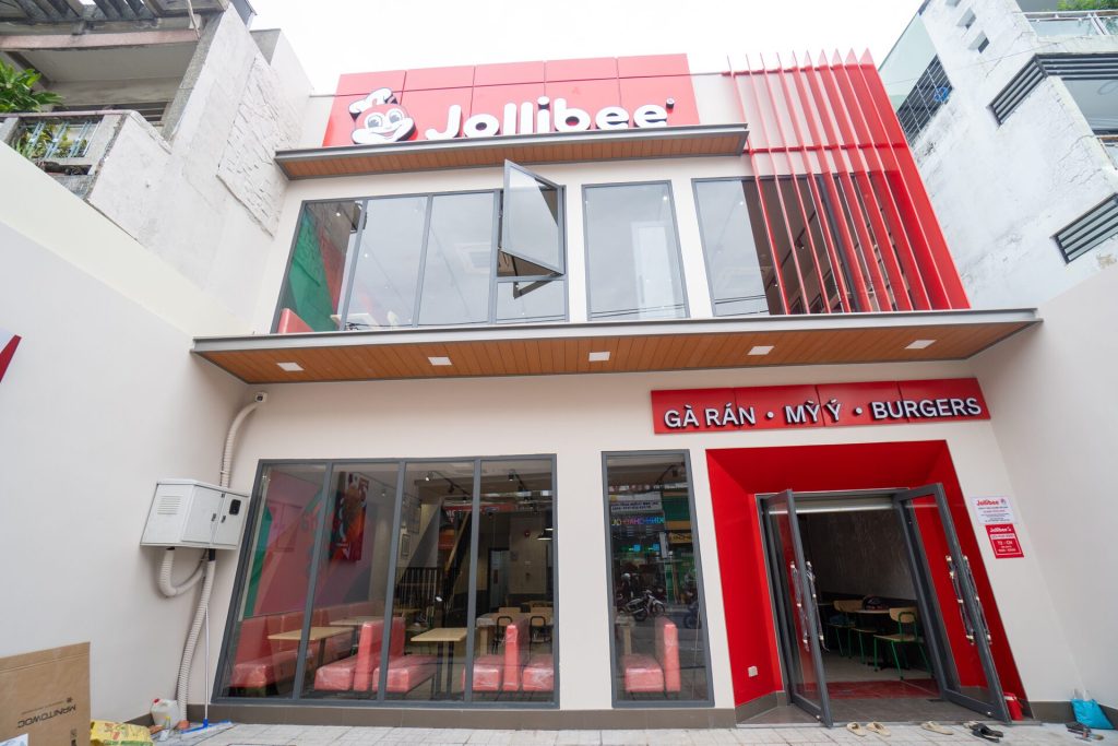 Cửa hàng Jollibee Thống Nhất do Scala thi công nội thất (ảnh 6)